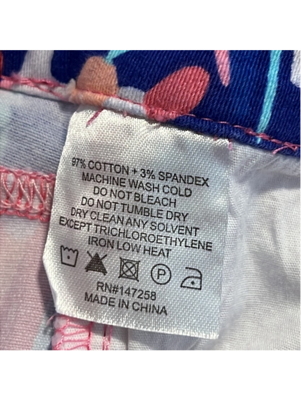 Simply Southern womens size XL rainforest pants frilly hem pastel colors NEW NWT - Picture 7 of 14